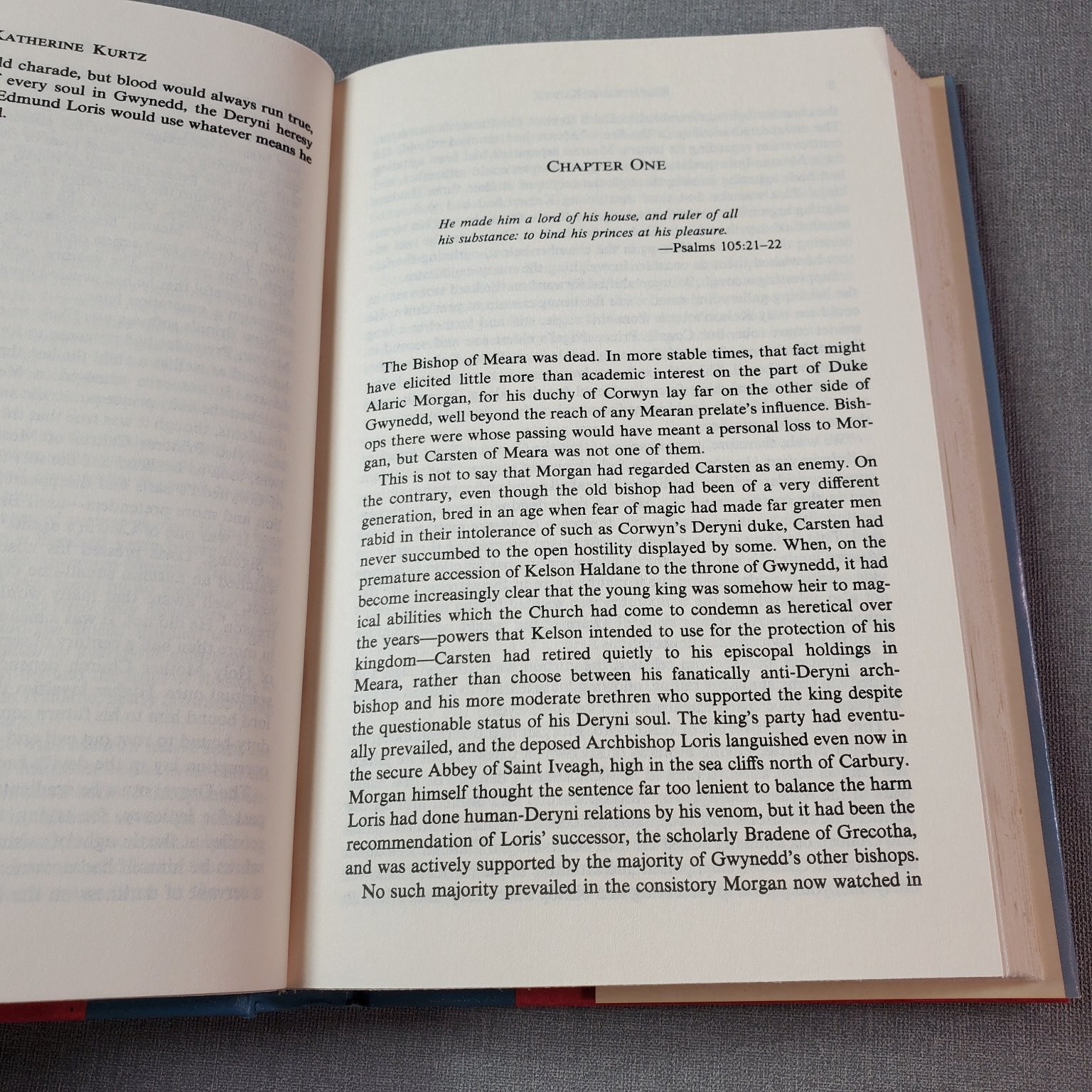 The Bishop’s Heir Katherine Kurtz 1984 Book Club Edition Fantasy Del Rey