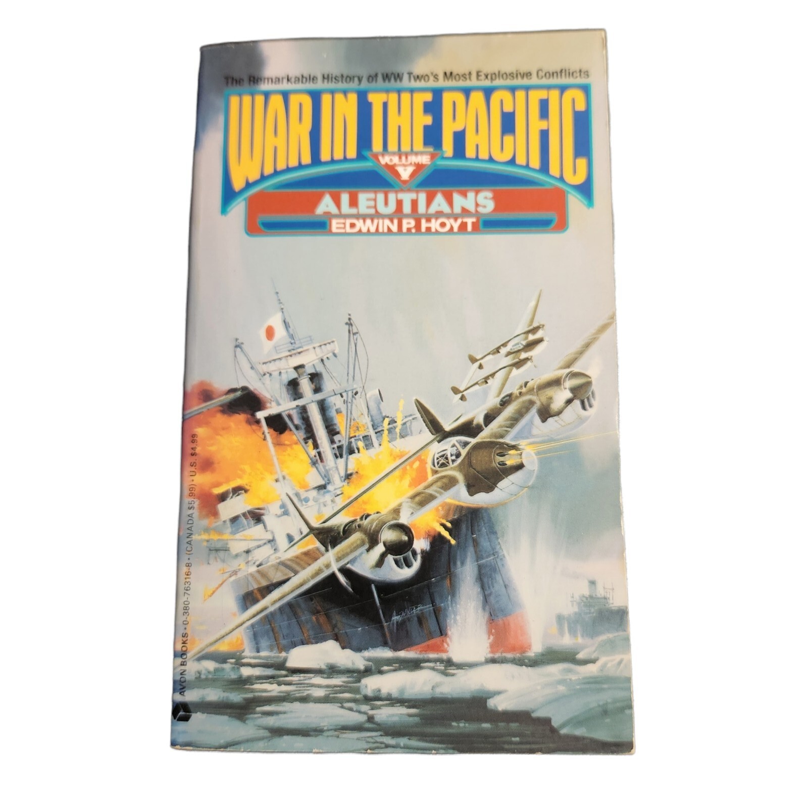 Edwin P Hoyt War in The Pacific Aleutians WWII Non Fiction Vintage Paperback