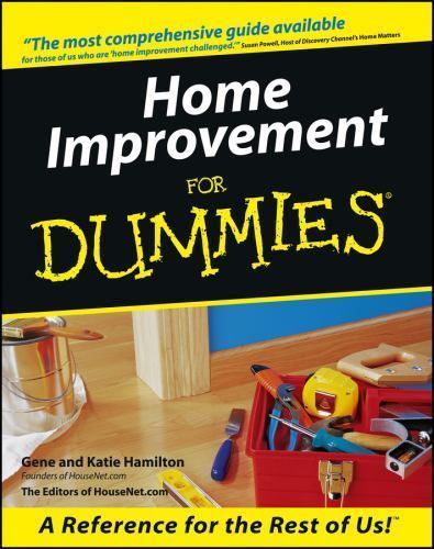 Home Improvement For Dummies – Gene Hamilton, 0764550055, paperback