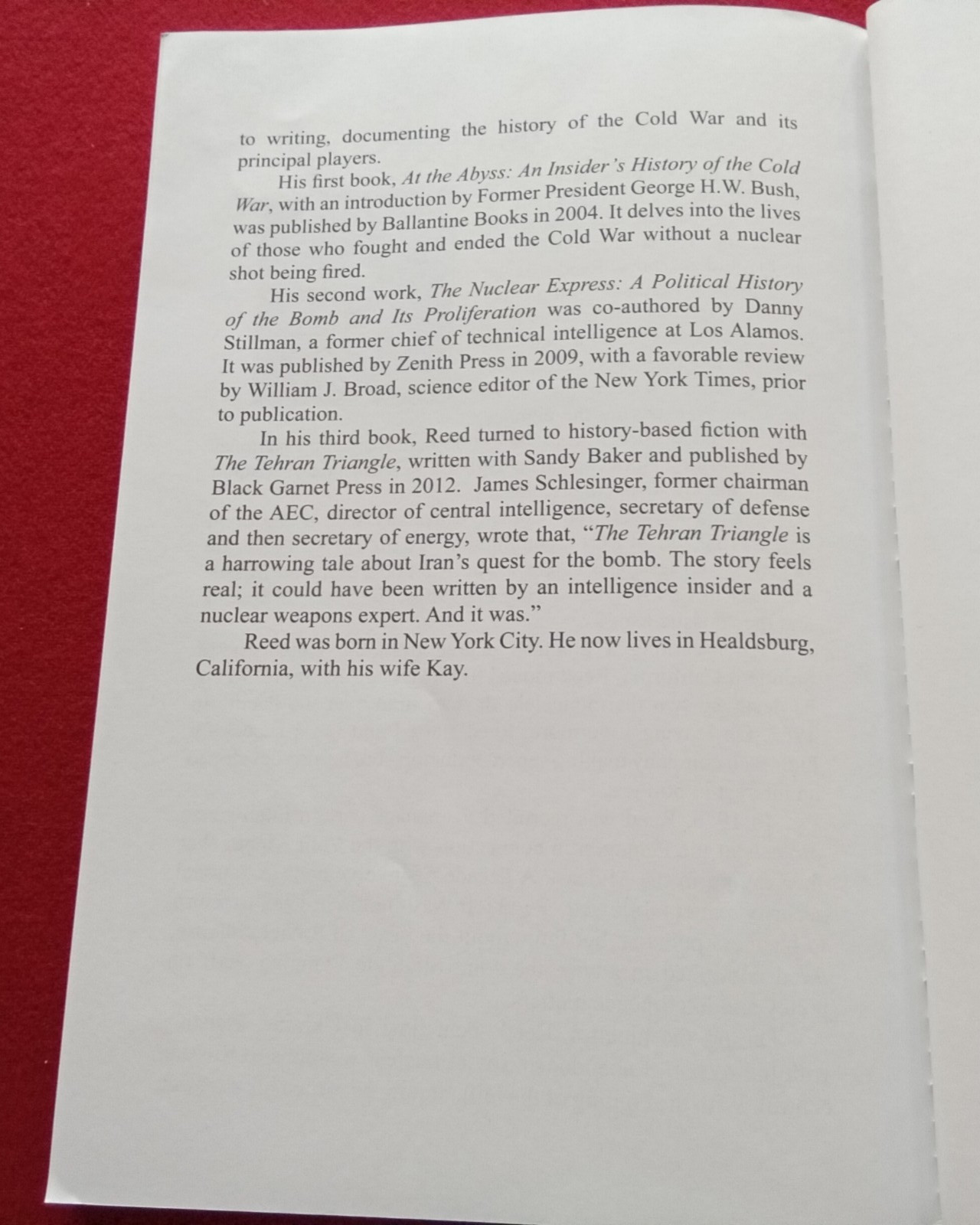 The Reagan Enigma : 1964-1980 Thomas C Reed 2014 PB SIGNED Sec Of The Air Force