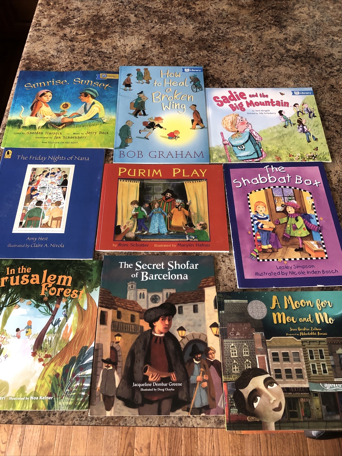 Children’s PB Hebrew Books Your Choice $1.50 each – PJ LIBRARY – Jewish Heritage