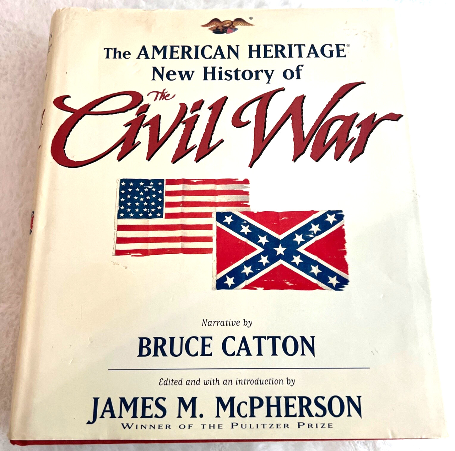 The American Heritage New History of The Civil War HCDJ Vintage Bruce Catton