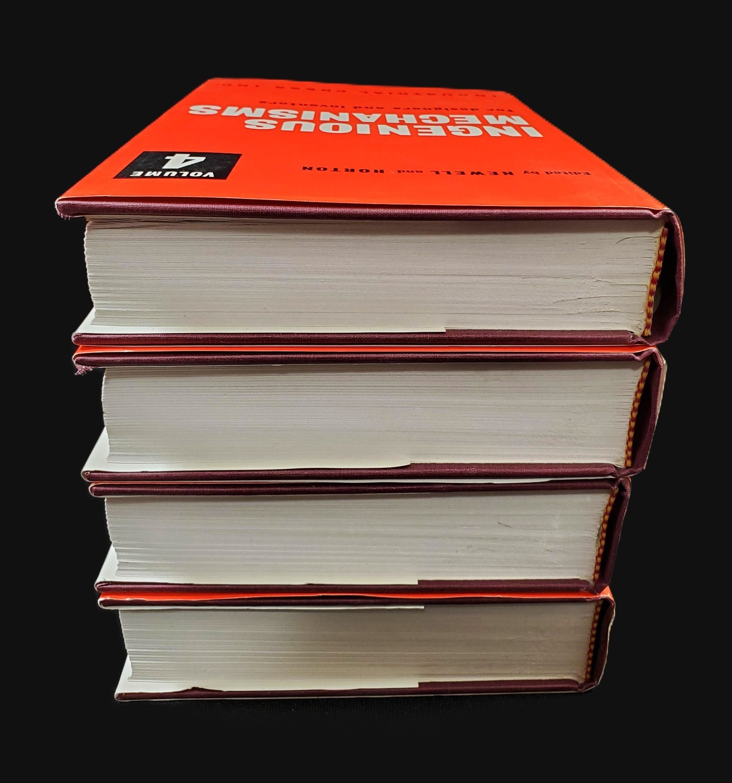 Ingenious Mechanisms for Designers Inventors Industrial Press 4 Books HC DJ