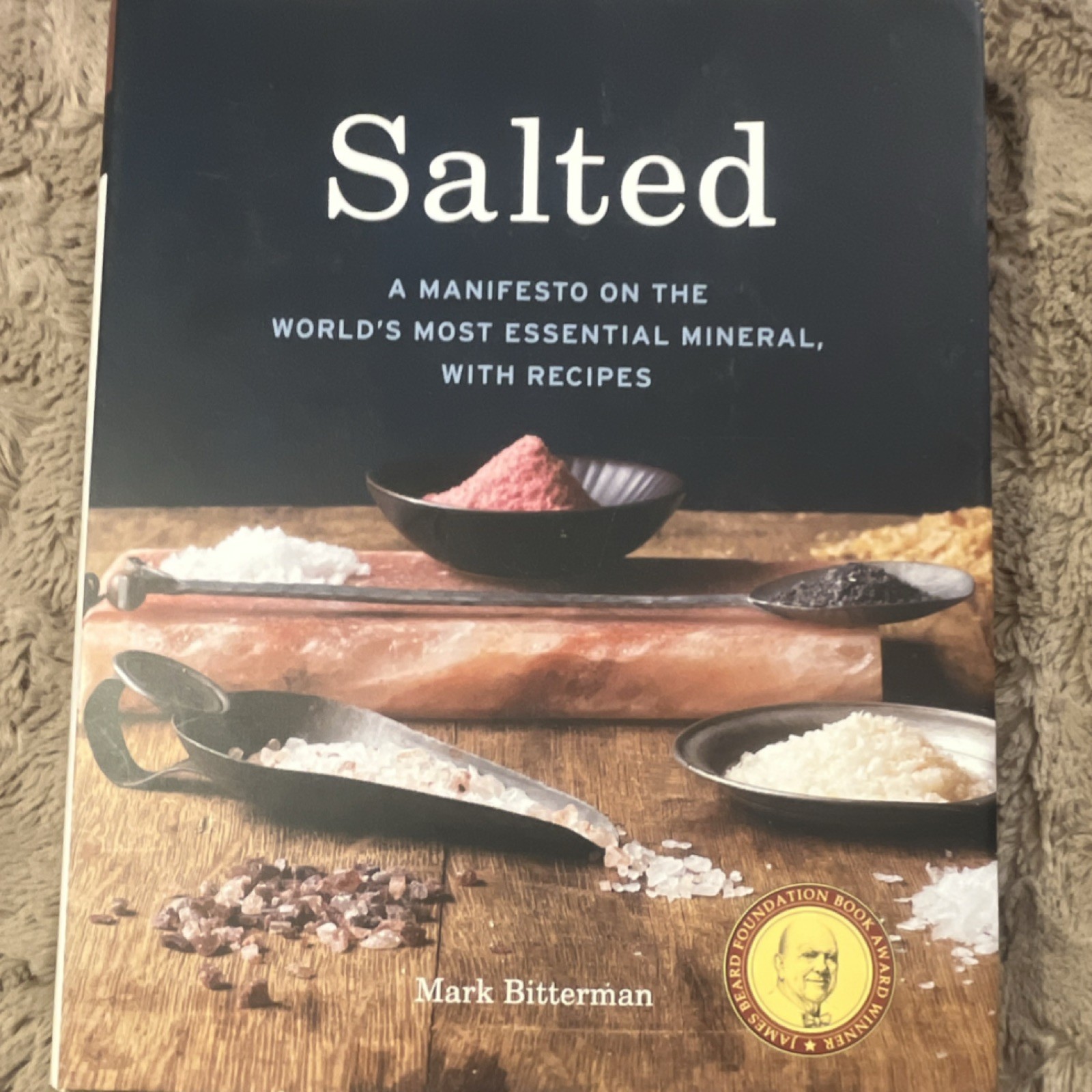 Ten Speed Press Salted by Mark Bitterman, Hardcover, Cooking, Salt