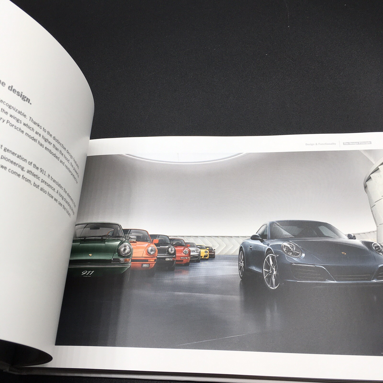 The Porsche Principle 12/2015 2016 White Hard Cover Dealer Promotional Book Auto