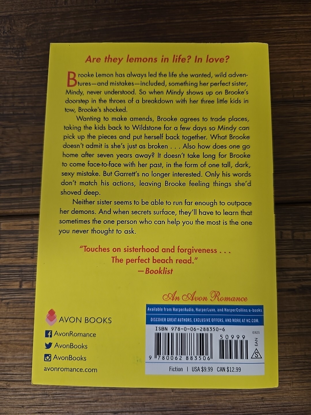 The Wildstone, The Lemon Sisters : A Novel by Jill Shalvis, Paperback Fiction