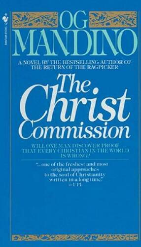 The Christ Commission: Will One Man Discover Proof That Every Christ – VERY GOOD