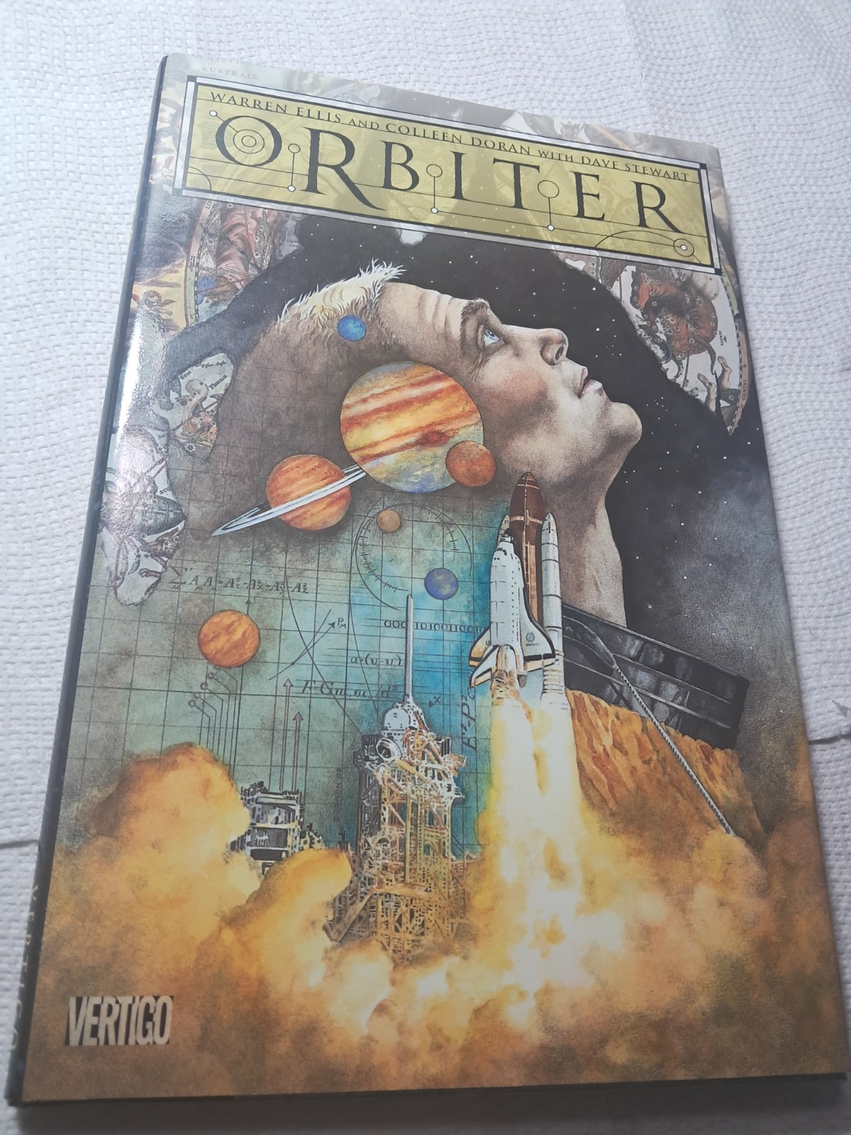 Orbiter Warren Ellis Colleen Doran Dave Stewart GN HC Vertigo Space Shuttle 2003