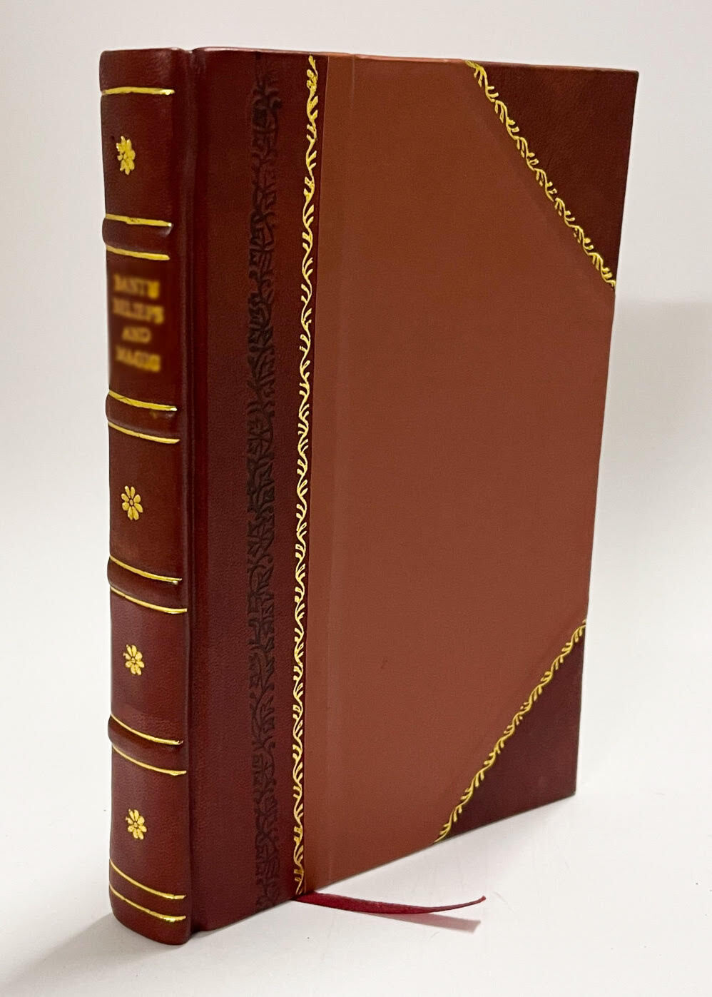 The Book of the Links; a Symposium on Golf (1912) [Leather Bound]
