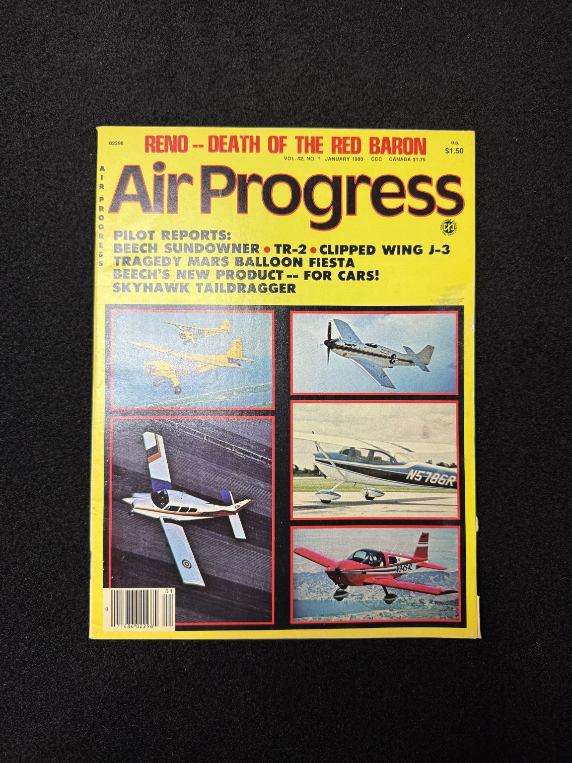 Air Progress Magazine January 1980 Vol 42 No 1 Aviation Aircraft Flying Vintage
