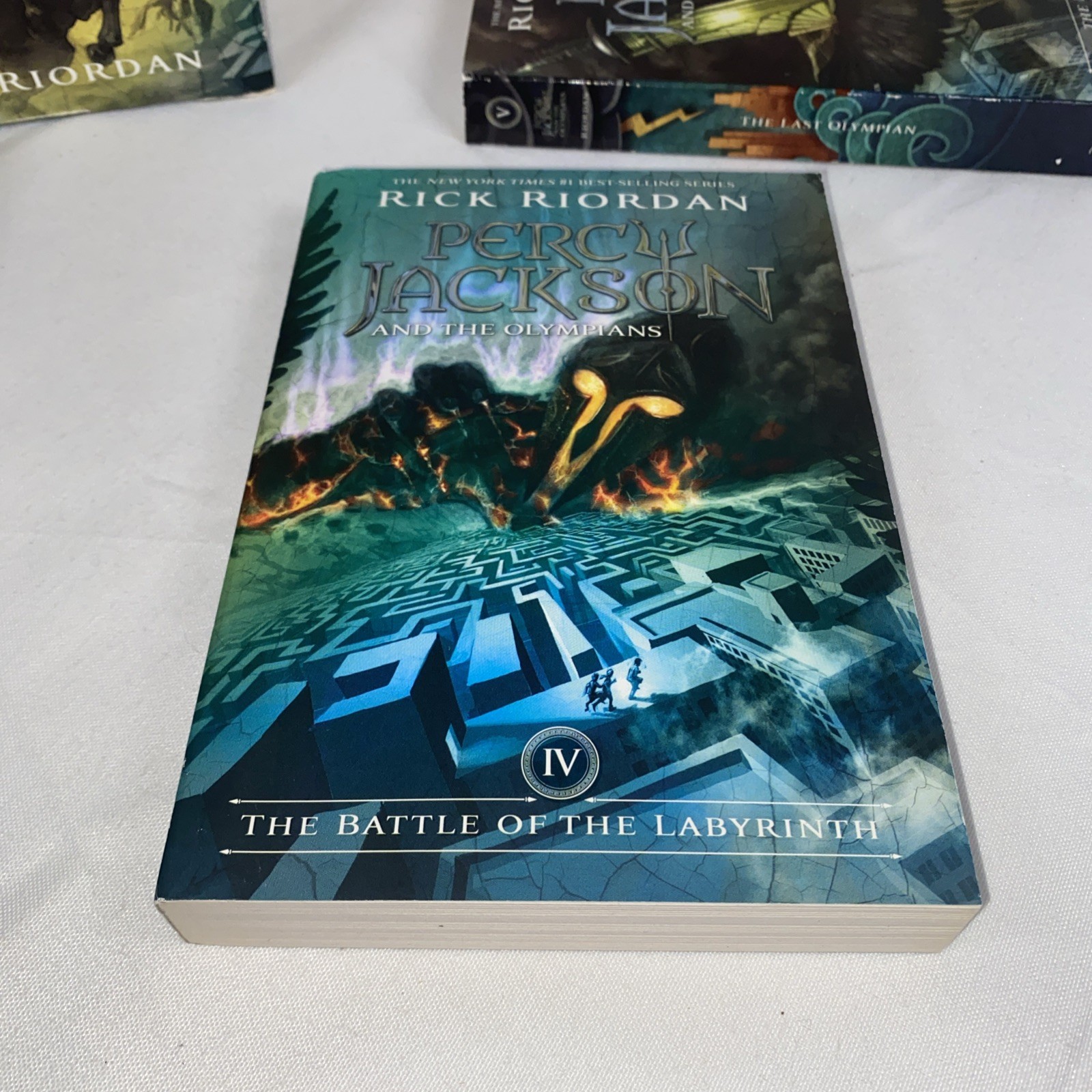 Rick Riordan Percy Jackson and the Olympians Five Book Paperback Box Set 1-5