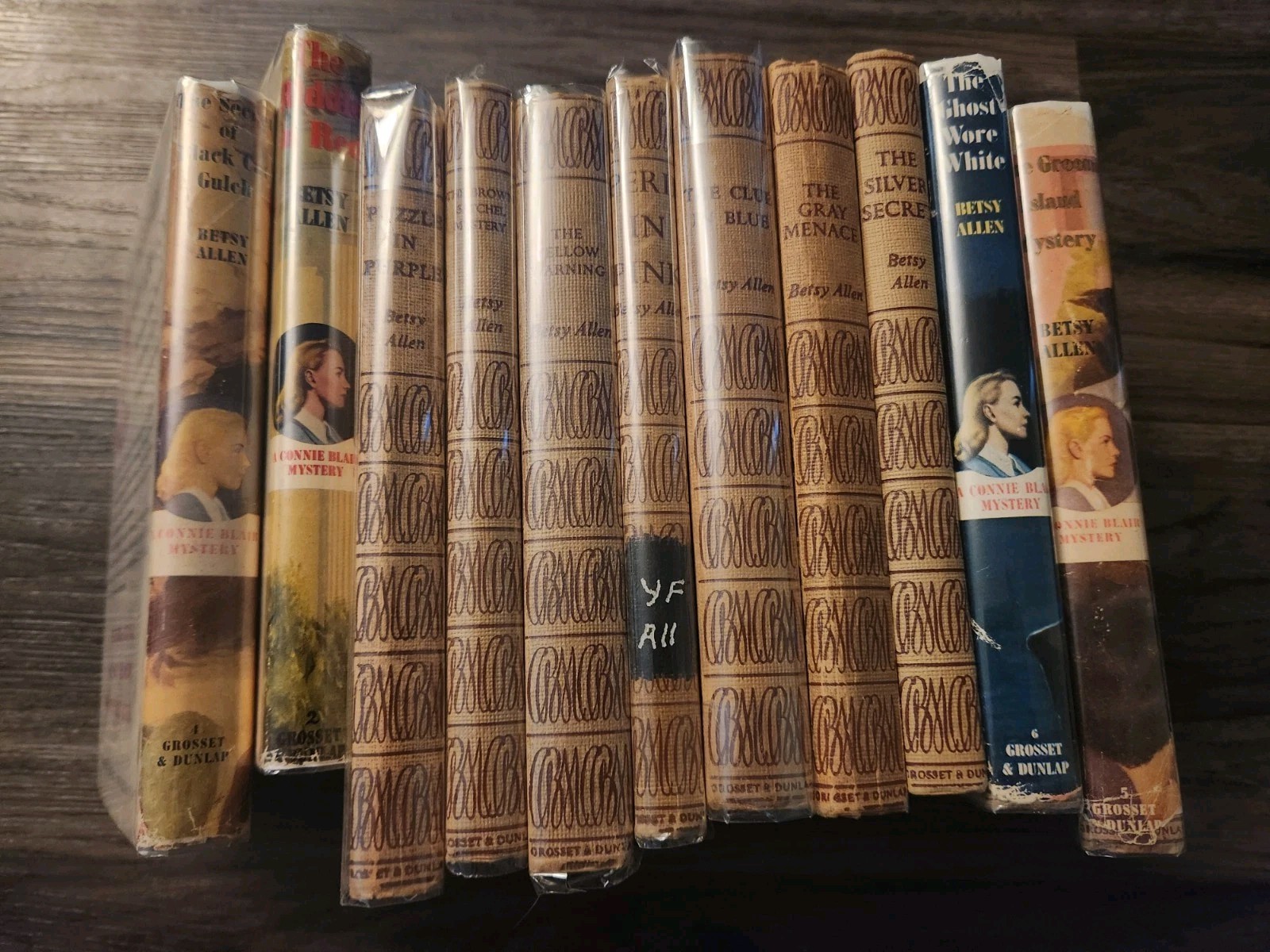 Connie Blair Mystery Series 11 Books Betsy Allen Grosset Dunlap