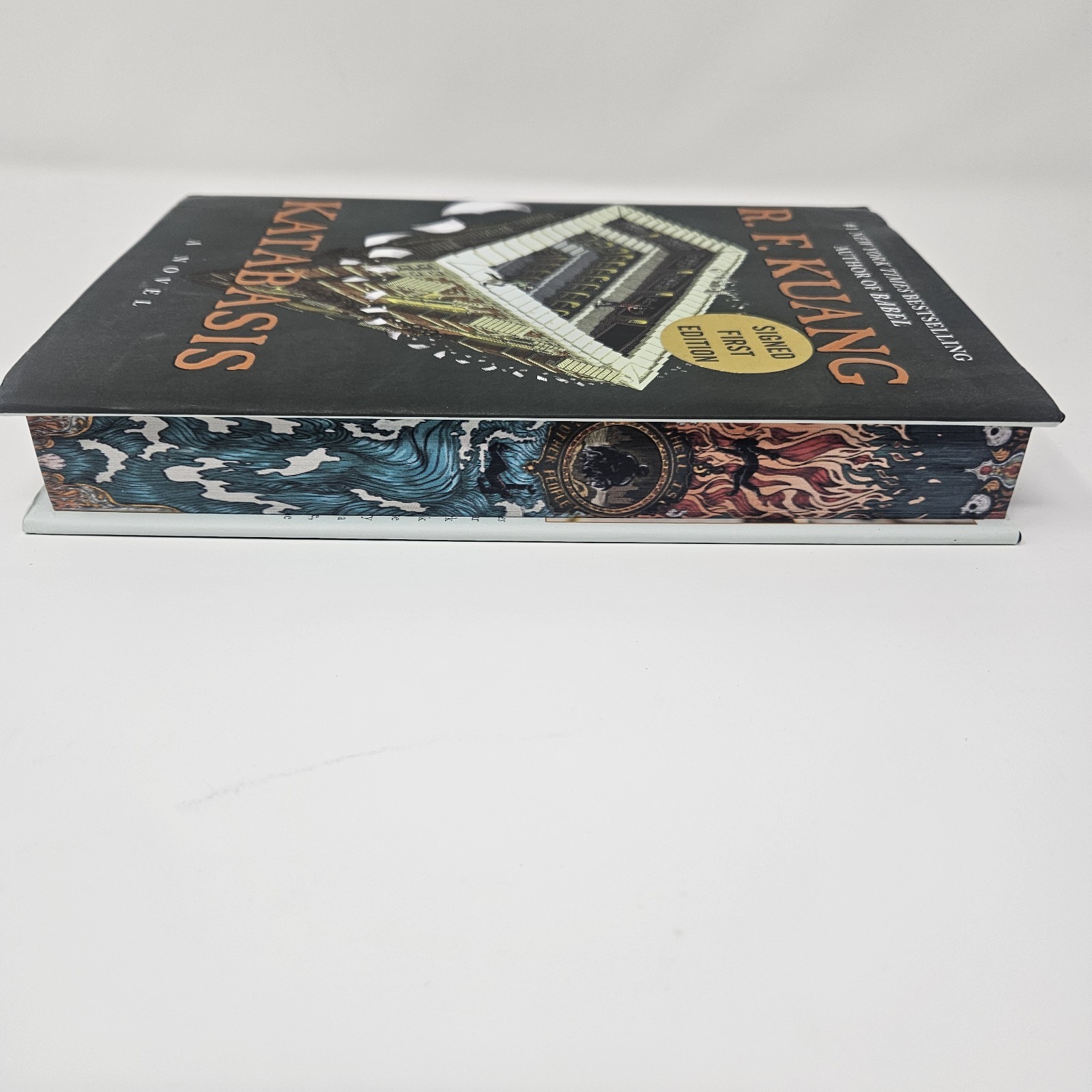 SIGNED! Katabasis R F Kuang First Edition Hardcover Book Exclusive Sprayed Edges