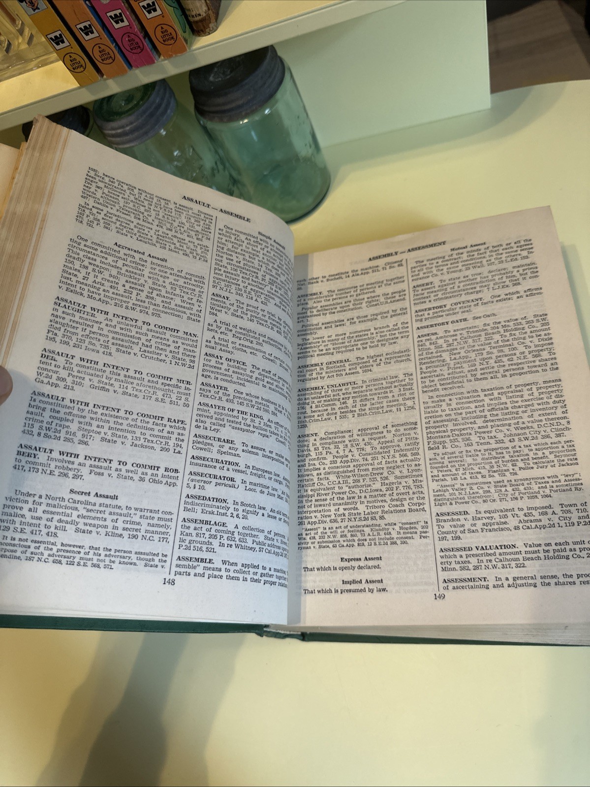 BLACKS LAW DICTIONARY FOURTH EDITION WEST PUBLISHING 1951 HENRY CAMPBELL HC BOOK