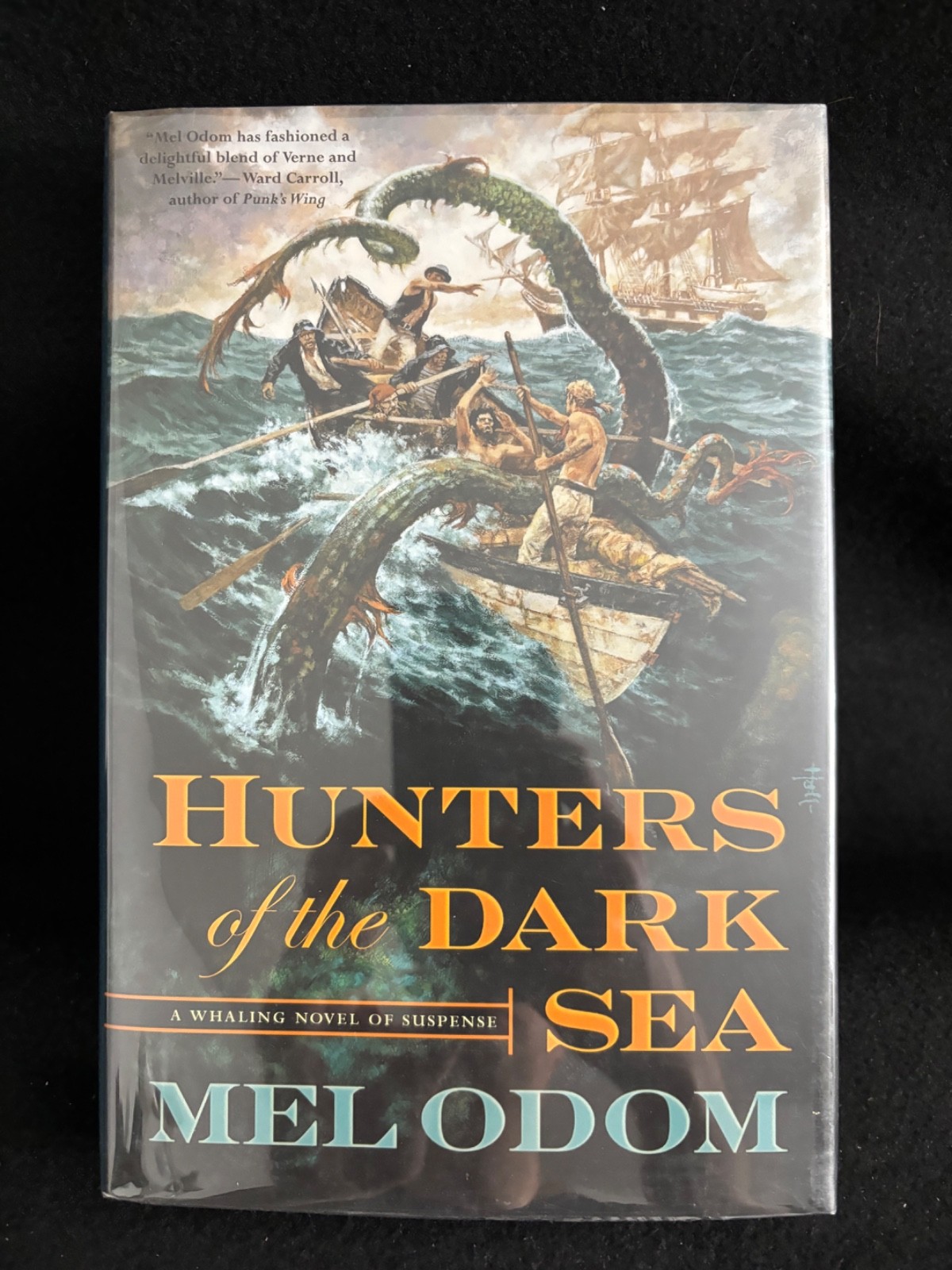 NEW MINT* HUNTERS OF THE DARK SEA By Mel Odom – 1st/1st Edition HARDCOVER