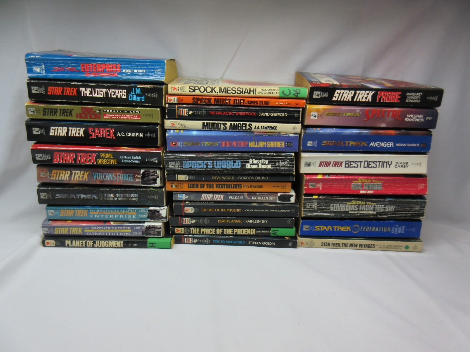 30 Star Trek The Original Series Books No Numbered Standalone Etc Buy It Now
