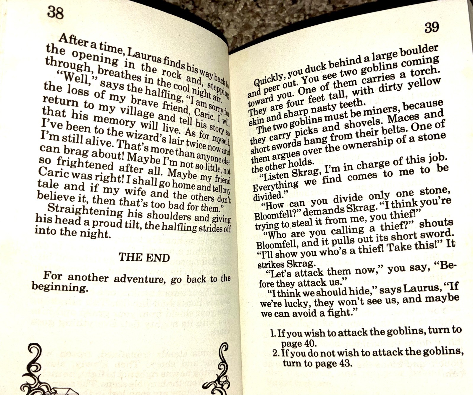 Dungeon of Dread Rose Estes 1982 Endless Quest Book 1 Dungeons Dragons TSR