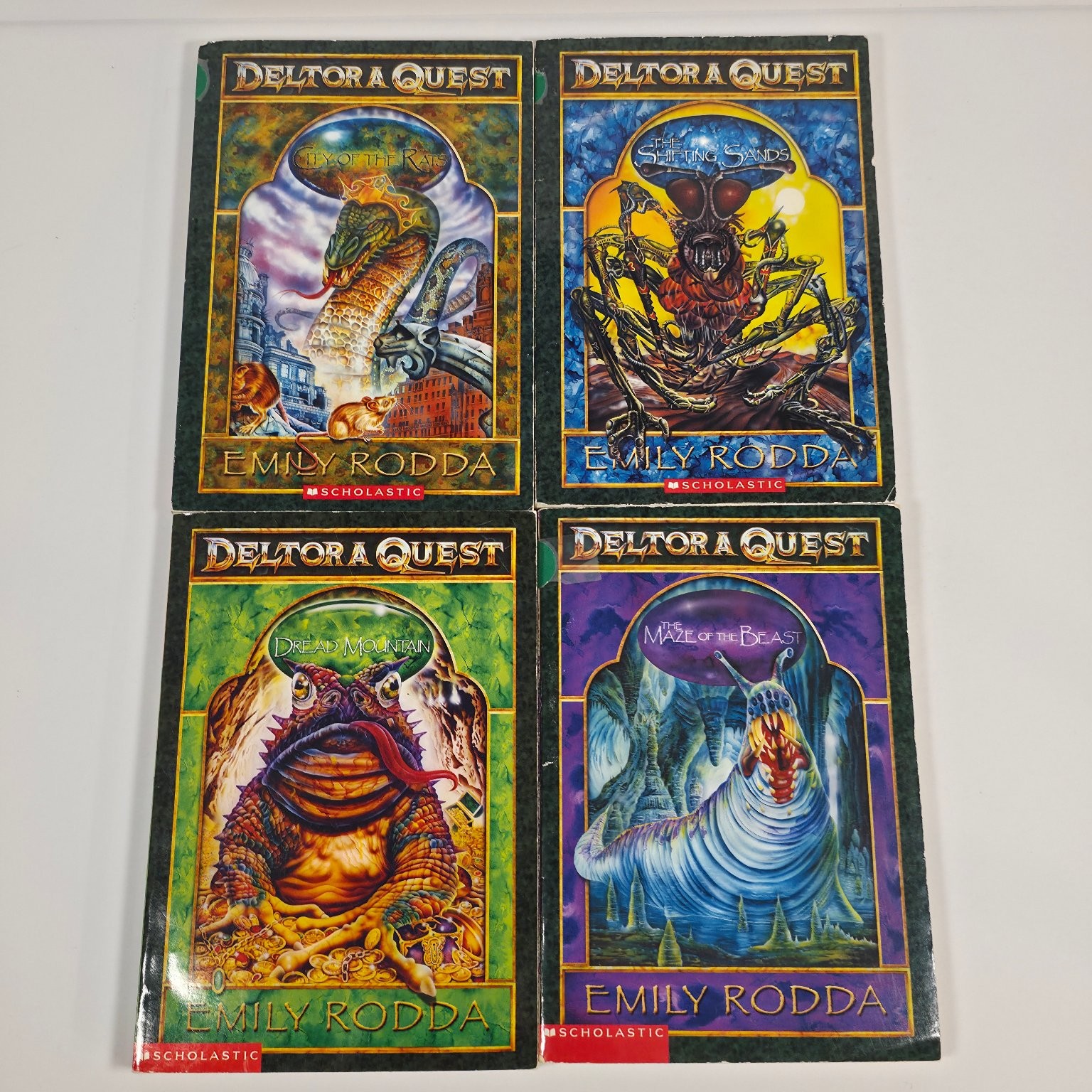 Deltora Quest Emily Rodda 2000-2006 First Editions Scholastic Set Books 3-6
