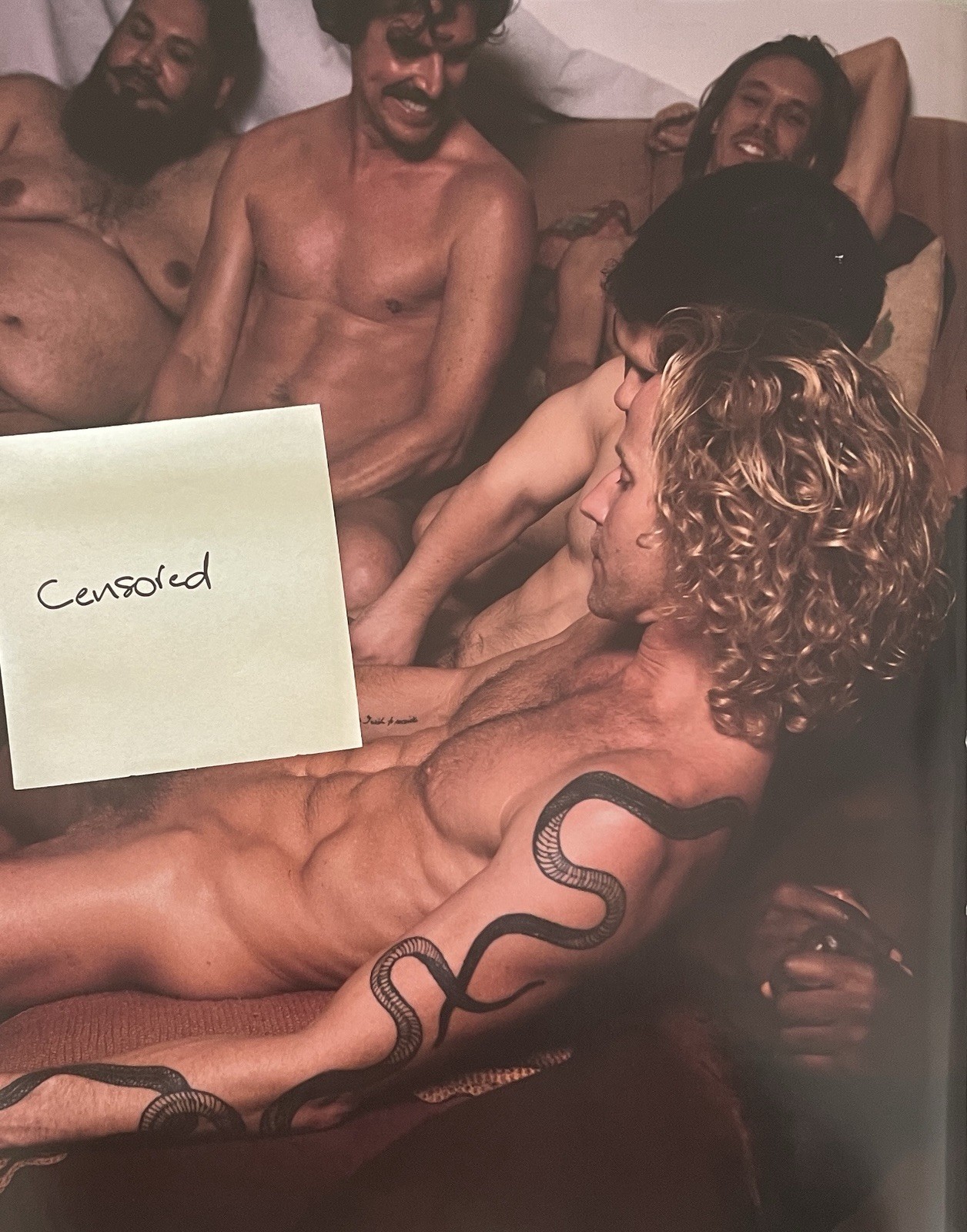 Homosocial : Bonded Through C*ck by Jason Wimberly 2025 Hardcover Photo Book