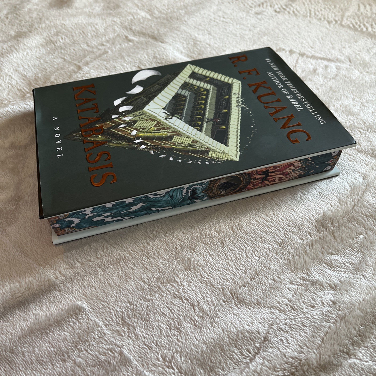 Katabasis by R.F. Kuang HC DELUXE LTD ED 1st/1st Sprayed Edges 2025 Novel